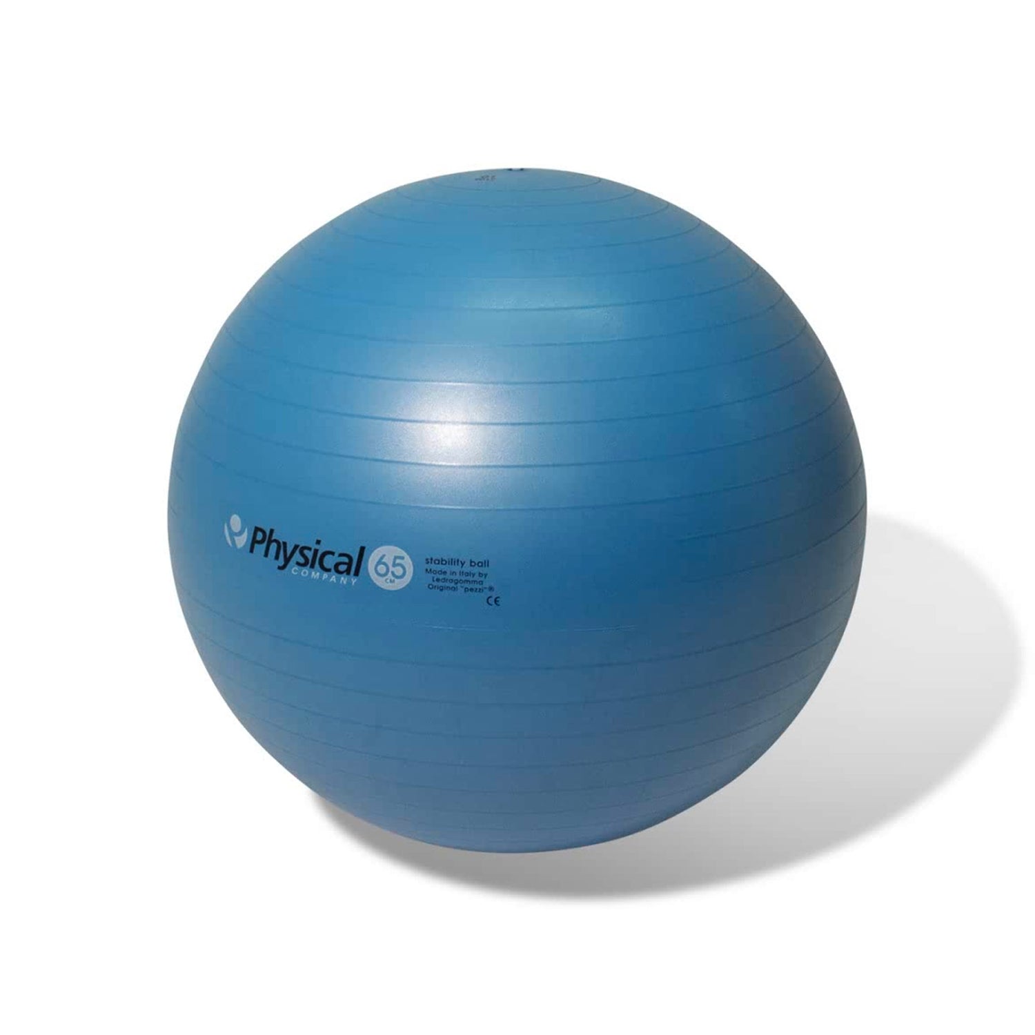 a blue 65cm stability exercise ball