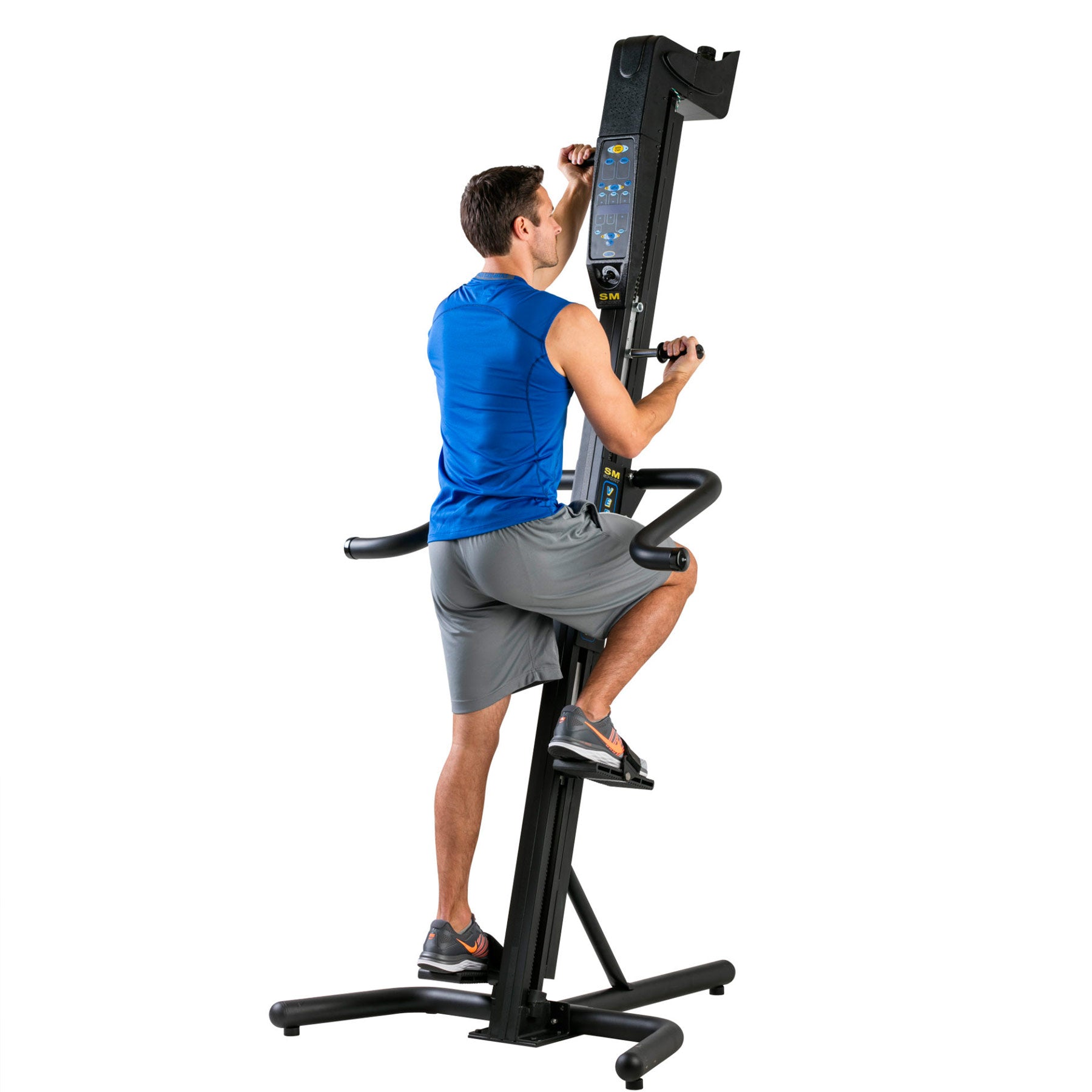 a man exercising on the versaclimber sport fitness gym machine